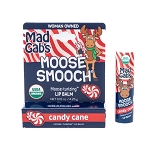 Mad Gab's Moose Smooch Organic Lip Balm in Candy Cane